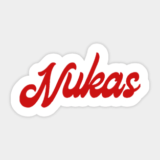 Nukas Sticker